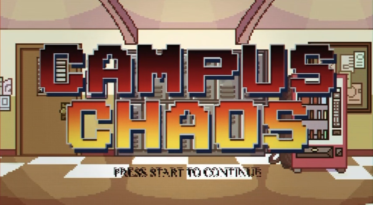 A retro-inspired campus adventure game concept